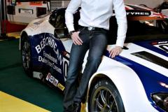 REIGNING BRITISH GT CHAMPIONS BEACHDEAN MOTORSPORT ANNOUNCED THEIR 2014 DRIVER LINE UP AT THE AUTOSPORT SHOW 2014, BIRMINGHAM.
PIC SHOWS ROSS WYLIE. SEE MARTIN PASS FOR COPY DETAILS.